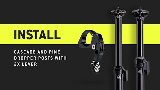 PNW Components: How to Install Cascade and Pine Dropper Posts w/ 2x Lever