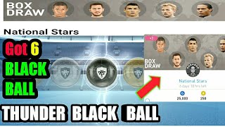 Got THUNDER BLACK BALL From National Stars Pack - PES 2019 MOBILE