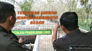 sumur  tercemar limbah sampah, warga sambiroto resah