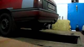 Самодельный прямоток opel Vectra a c16nz