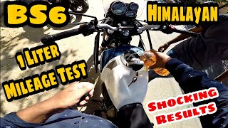 BS6 Himalayan Mileage Test ||  City Ride Review