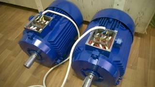 Мотор-генератор.Motor-generator. Efficiency 93%