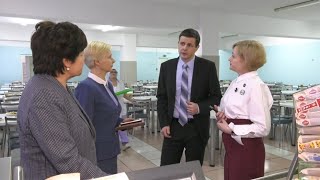 Алексей Лемин знакомится с образовательными учреждениями Абакана - Абакан 24