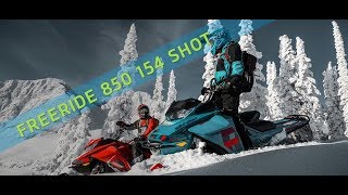 Обзор снегохода FREERIDE 850 154 SHOT