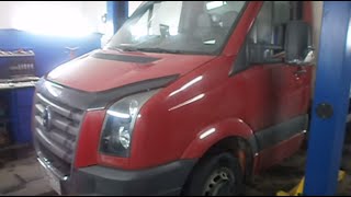 Удаление сажевого фильтра Volkswagen Crafter. Программное отключение сажевого фильтра. Москва.