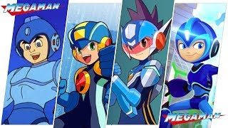 Mega Man (Rock Man) Evolution in Cartoons (2018)