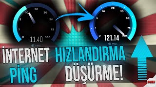 EN İYİ İNTERNET AYARLARI! (İnternet Hızlandırma Ve Ping Düşürme)