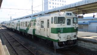 烏山線キハ40形 岡本駅発着 JR East Karasuyama Line KiHa40 series DMU