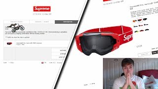 Supreme SS18 Week 12 Live Cop - Goggles W (Manual Checkout)