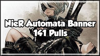 FFBE Final Fantasy Brave Exvius - NieR Automata Banner - 141 Beschwörungen/Pulls - Deutsch