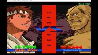 Street Fighter Alpha 3 Max - Evil Ryu Longplay [ PSP ]