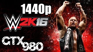 WWE 2K16 PC ▶️ 1440p MAXED Benchmark | GTX 980 & i7 4790K