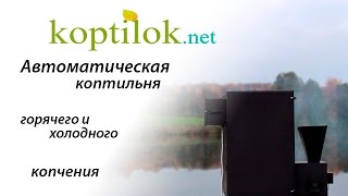 Автоматическая коптильня горячего и холодного копчения Koptilok.net