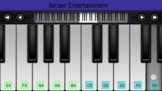 Ve Maahi (Kesari), Arijit Singh - Easy Mobile Perfect Piano Tutorial | Jarzee Entertainment