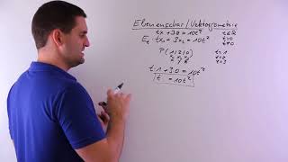 Ebenenschar, Ebene mit Parameter, Punkt gegeben, t bestimmen | Mathe by Daniel Jung