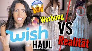 WISH HAUL & Live Test | Werbung vs Realität | Besser als Amazon und Ebay?!