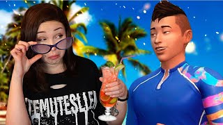 ДОЛГОЖДАННЫЙ ОТПУСК! [The Sims 4. Челлендж "Юный Беглец"] №8