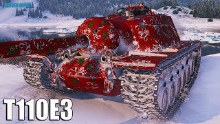 Медаль Колобанова T110E3 ✅ World of Tanks лучший бой