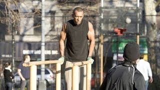 ZEF ZAKAVELI BAR-BARIAN REQUIREMENTS DIPS, PULL UPS,PUSH UPS,DIPS,MUSCLE UPS