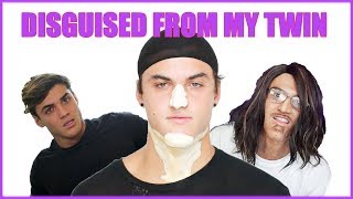 DISGUISED FROM MY TWIN BROTHER (PRANK)