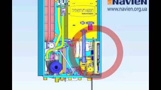 Демонтаж, замена и ремонт платы контролера (управления) на котле NAVIEN ACE Turbo