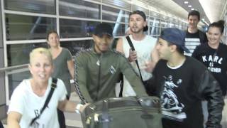 'LEWIS HAMILTON - crushed as he arrives in Melbourne for F1' #exclusive 20/3/17