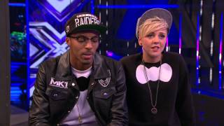 Watch MK1's totes emosh e-X-it interview - The Xtra Factor - The X Factor UK 2012