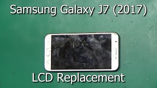 Samsung Galaxy J7 J727 (2017 Model) LCD and Digitizer Replacement Step-By-Step