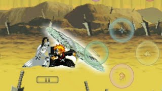 Half Mask Ichigo vs Hollow Ichigo - Bleach vs Naruto 3.3