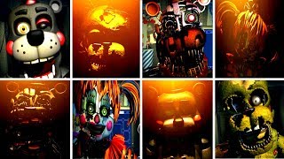 Five Nights at Freddys 6 ALL JUMPSCARES (FNAF 6) | IULITM