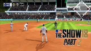 MLB 18 Road to the Show - Part 2 - FIRST PRO GAME!