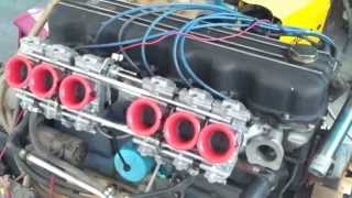 FCRキャブ　サウンド　自作　L型クロスフローエンジン　LC型　試作