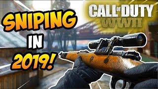 Call of Duty WW2 Sniping in 2019! (More Fun?)