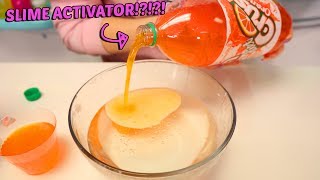 ACTIVATING SLIME WITH SODA AND RANDOM ITEMS! Slimeatory #566