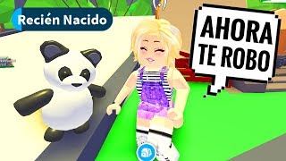 me hago invisible y dejo solo a mi nuevo PANDA *adopt me* ?