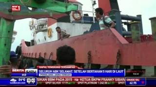 ABK Kapal Tongkang Batubara yang Terdampar Selamat