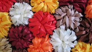 МК Астра, вышивка лентами.Astra embroidery ribbons.