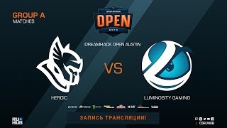 Heroic vs Luminosity Gaming - DreamHack Open Austin 2018 - de_mirage [Anishared, Smile]