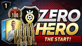 FIFA 18 ZERO TO HERO - THE START!