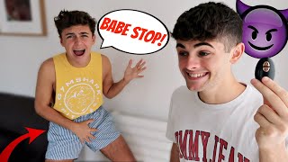 VIBRATING UNDERWEAR PRANK ON BOYFRIEND! (Gay Couple Pranks)