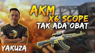 Wow 43 Kills!!! AKM X6 Scope Yakuza Memang Padu | PUBG Mobile Malaysia