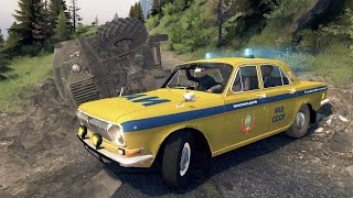 Spin Tires 03.03.16 Gaz-24  Zil-157KD В Доработке!!!Еду на ДТП))Карта Холм