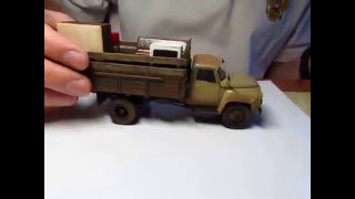 Обзор модели ГАЗ-53 Vector Models + ТаганрогМиниМодель  в масштабе 1/43