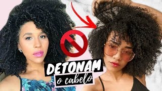 5 ERROS QUE PODEM DETONAR SEU CABELO! feat. Monalisa Nunes