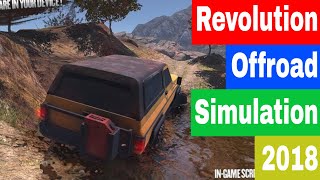 Revolution offroad spin simulation Android Gameplay 2018