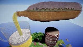 Let's Show Minecraft ab 1.7.2 Piston House Bier Map Part 4 (der Park in der Flasche)