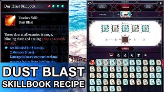 Dust Blast Skillbook Recipe - Divinity Original Sin 2