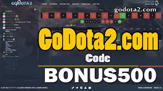 GODOTA2.COM | DOTAX2.COM| TRICKS | PROMO CODE : BONUS500 |  DOTA2 AND CSGO SKINS FREE