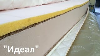 Пружинный матрас Идеал