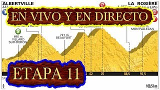 Etapa 11 Tour de Francia 18/07/2018 | ? NARRACION E INFORMACION ?